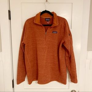 Patagonia Better Sweater 1/4 Zip Fleece - Rust